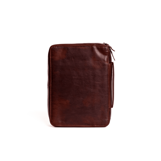 Frontier Leather Bible Cover | Brandy | Large