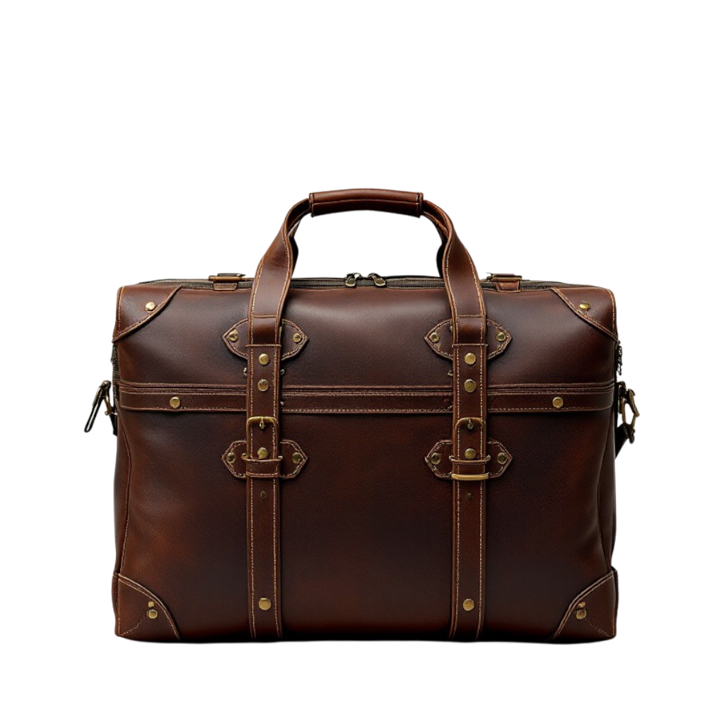 Premium handcrafted leather briefcases for work and travel — Wyoming Jack