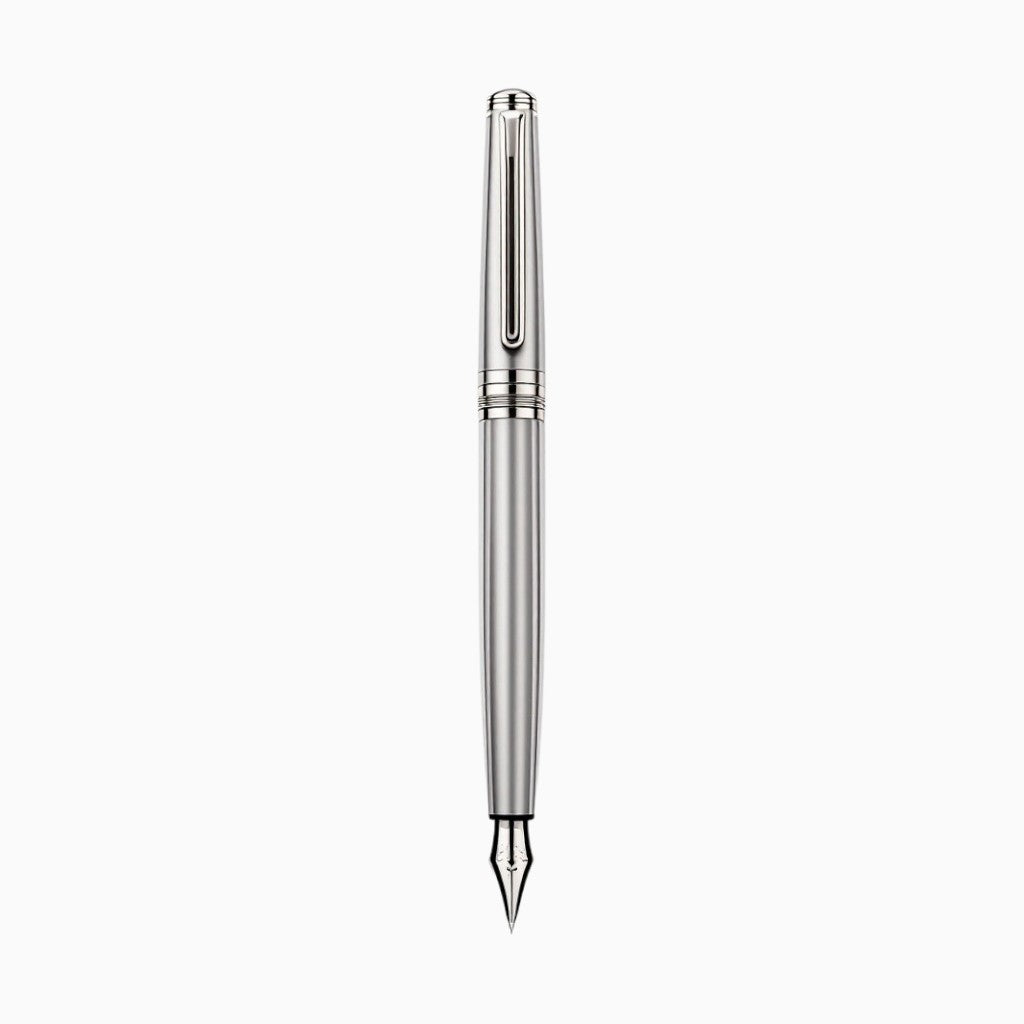 Wyoming Jack premium luxury pen in sleek silver finish with a refined design for sophisticated writing