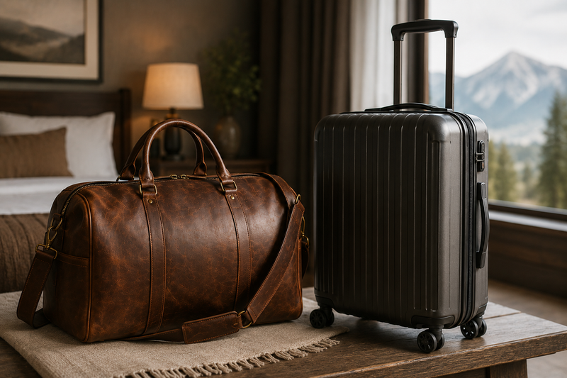 Leather Duffle Bag vs. Suitcase: Which Is Better for Travel?