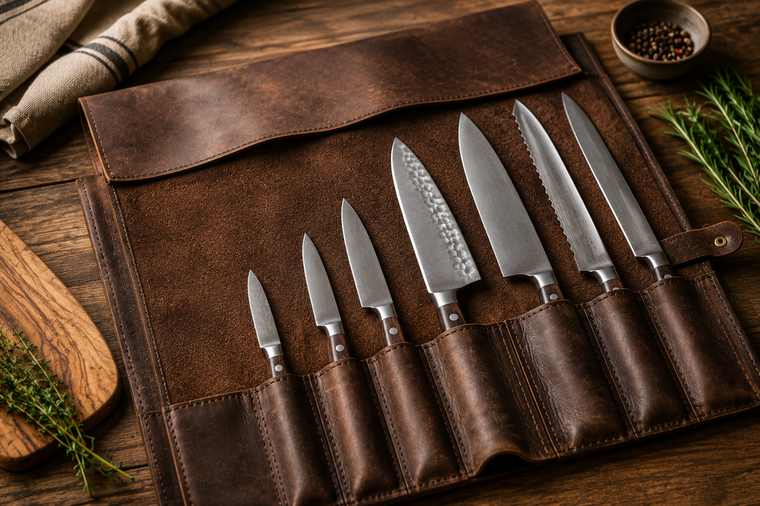 How to Organize a Leather Knife Roll Like a Professional Chef