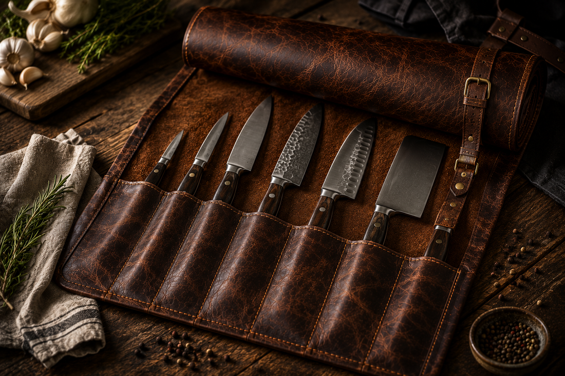 Why Full-Grain Leather Is the Best Material for a Knife Roll