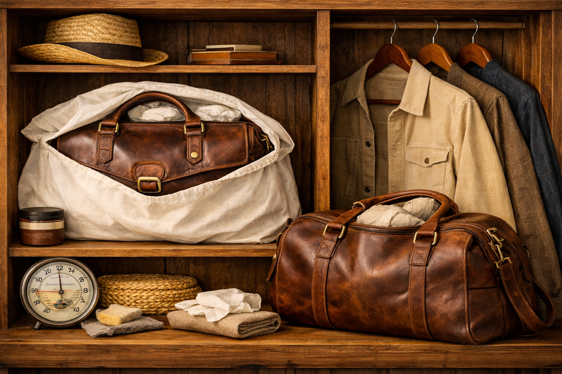 Tips for Properly Storing Leather Bags