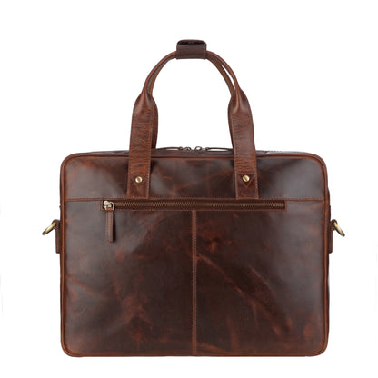 Frontier Leather Briefcase for 16 Inch Laptop