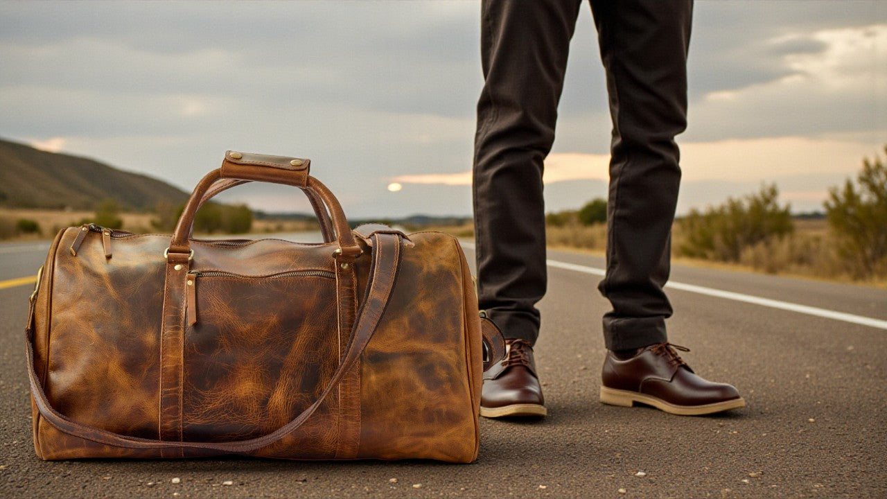 A Leather Duffle Built to Go the Distance