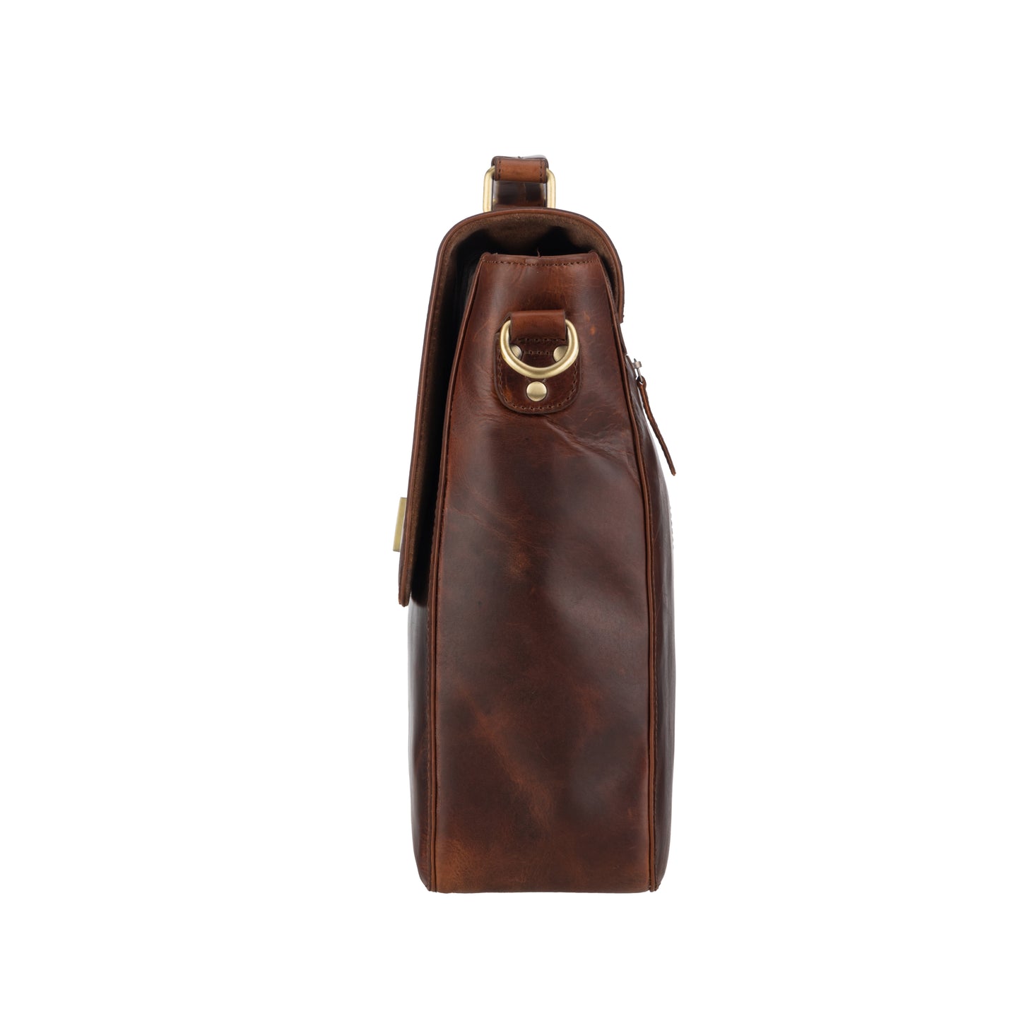 Frontier Leather Messenger Bag for Professionals