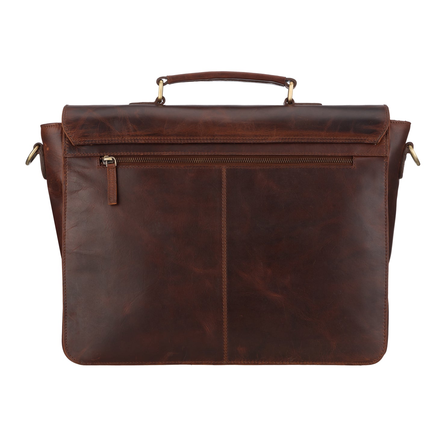 Frontier Leather Messenger Bag for Professionals