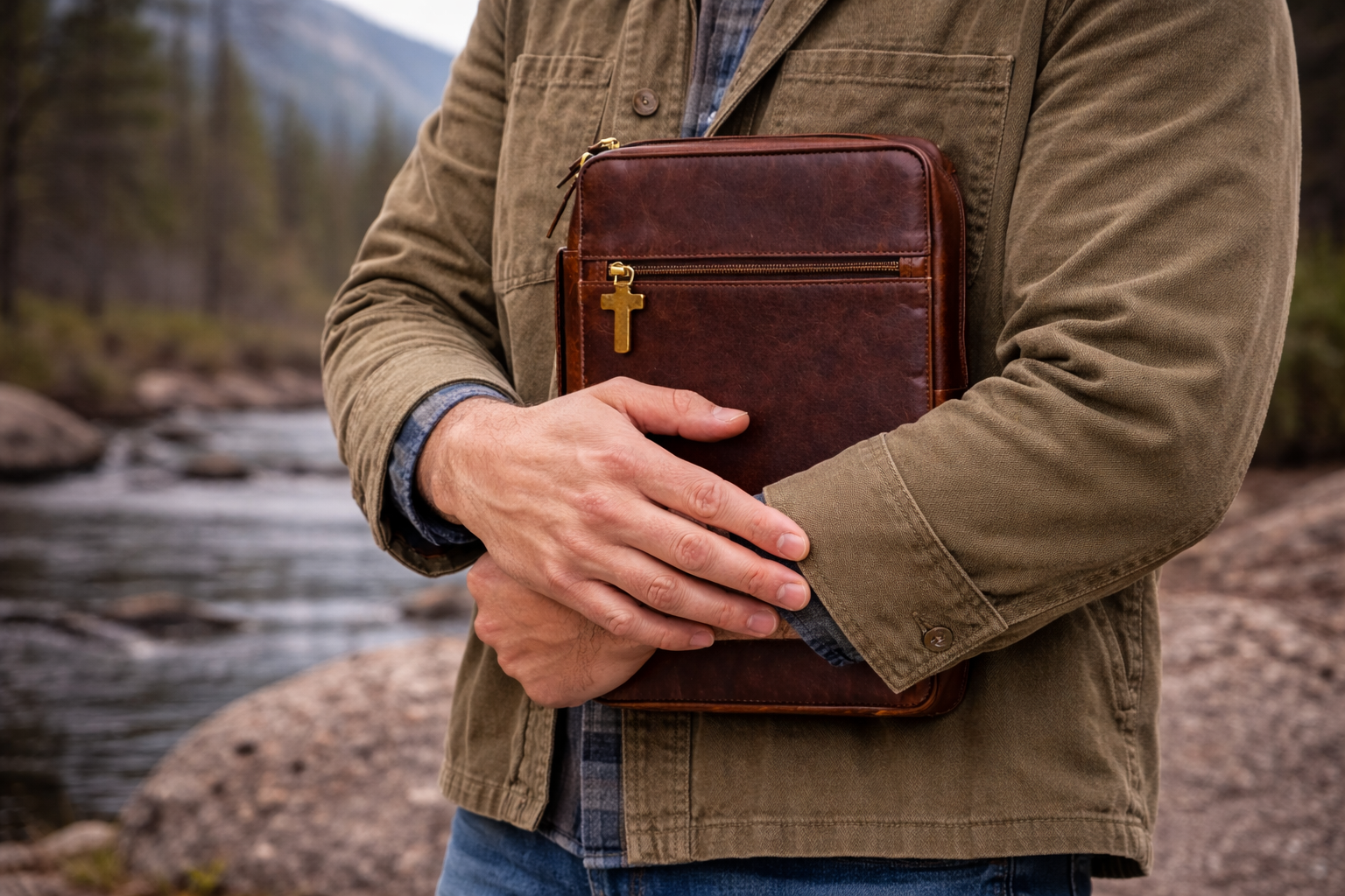 A Bible Cover That Feels Right in Your Hands
