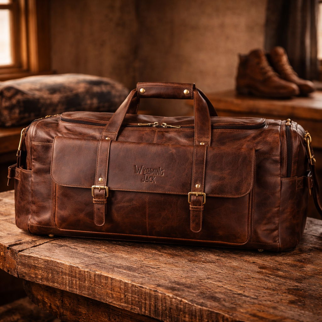LEATHER DUFFLE BAGS