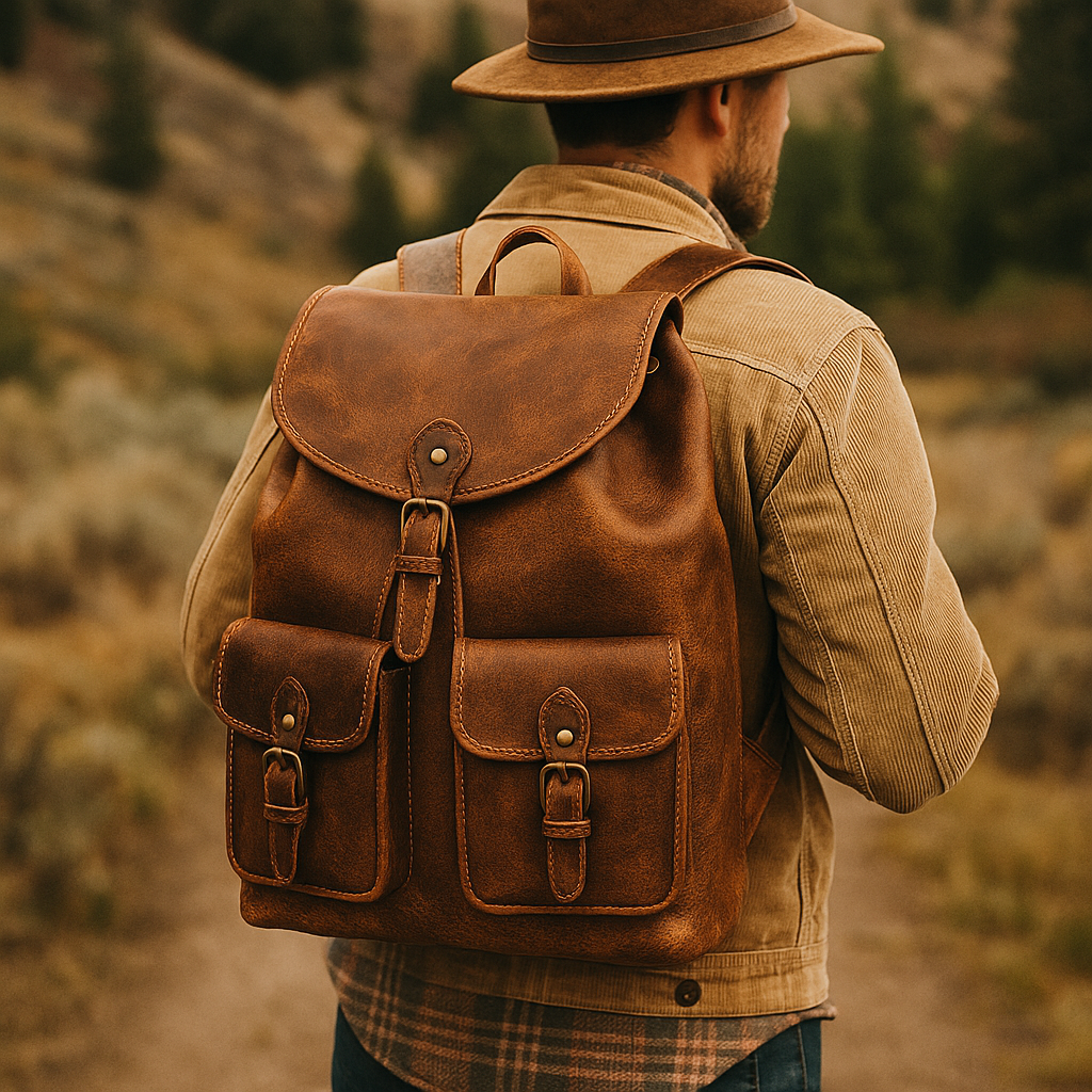 Leather Backpack - Custom & Personalized