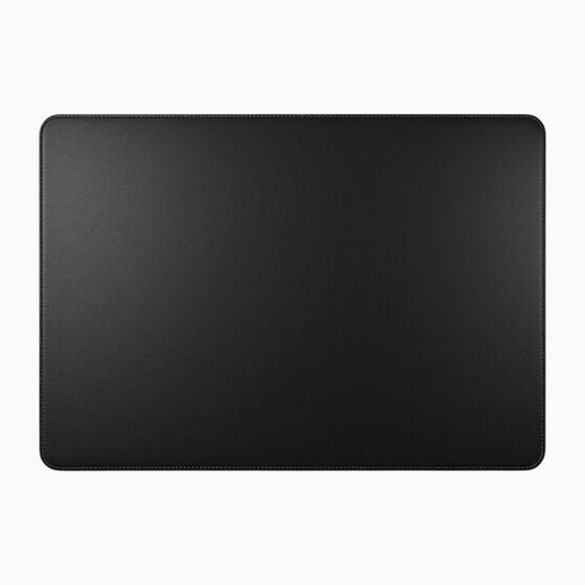 Wyoming Jack full-grain leather desk mat in sleek black for a stylish workspace
