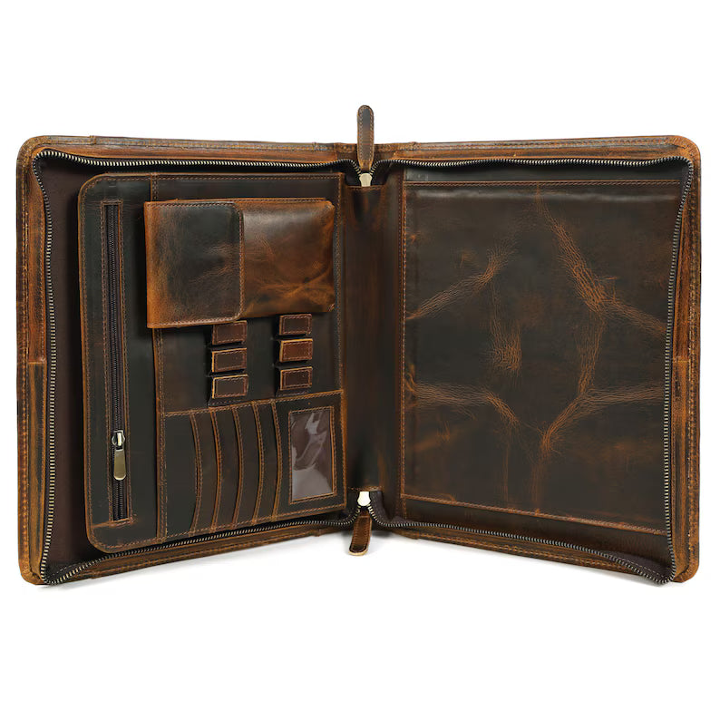 Leather Portfolio & Padfolio - Custom & Personalized