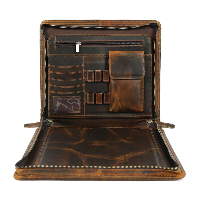 Leather Portfolio & Padfolio - Custom & Personalized