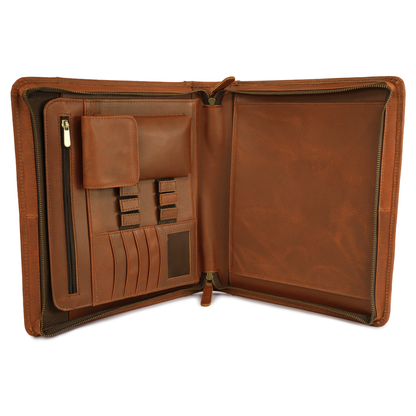 Badlands Leather Padfolio for Letter and A4 Documents