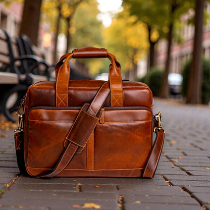 Frontier Leather Briefcase – Custom & Personalized