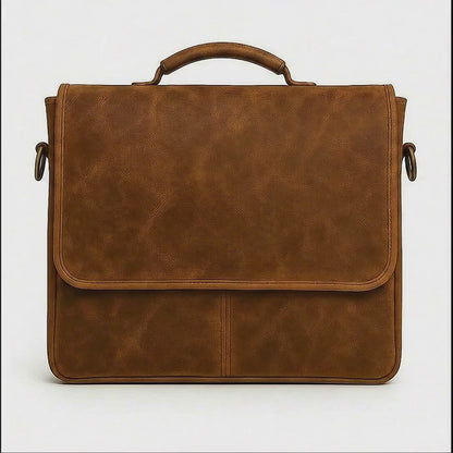 Leather Messenger Bag - Custom & Personalized