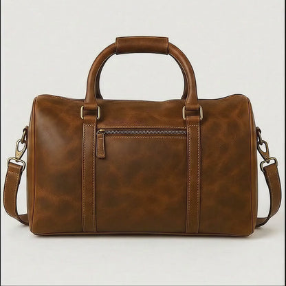 Leather Duffle Bag - Custom & Personalized
